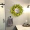 24 Inch Spring Wreath Yellow Daisy with Eucalyptus Wreath for Front Door